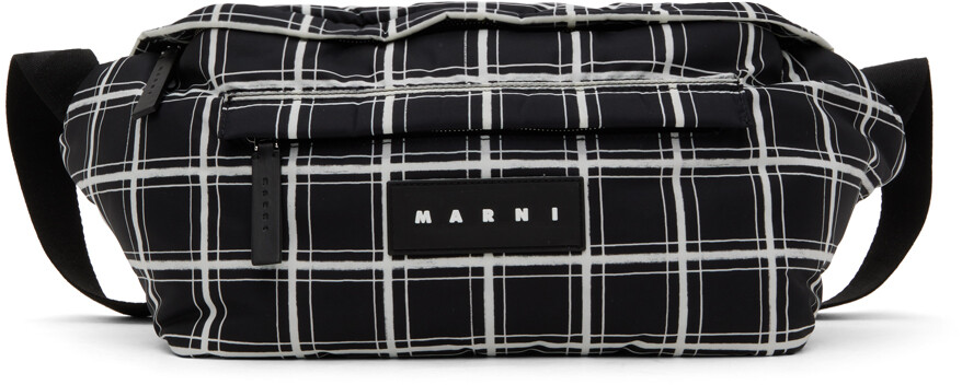 

Черная большая сумка Marsupio Marni