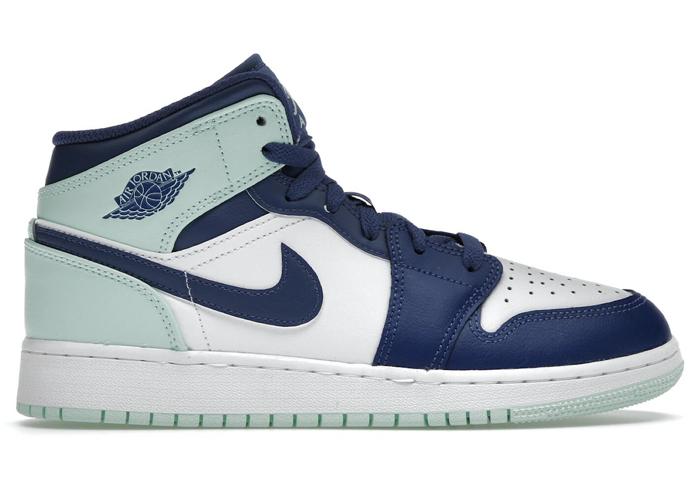 

Кроссовки Jordan 1 Mid Mystic Navy Mint