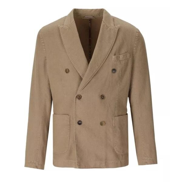 

Куртка mop beige double-breasted jacket Bob, коричневый