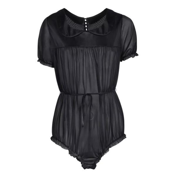

Футболка organza bodysuit Maison Margiela, черный