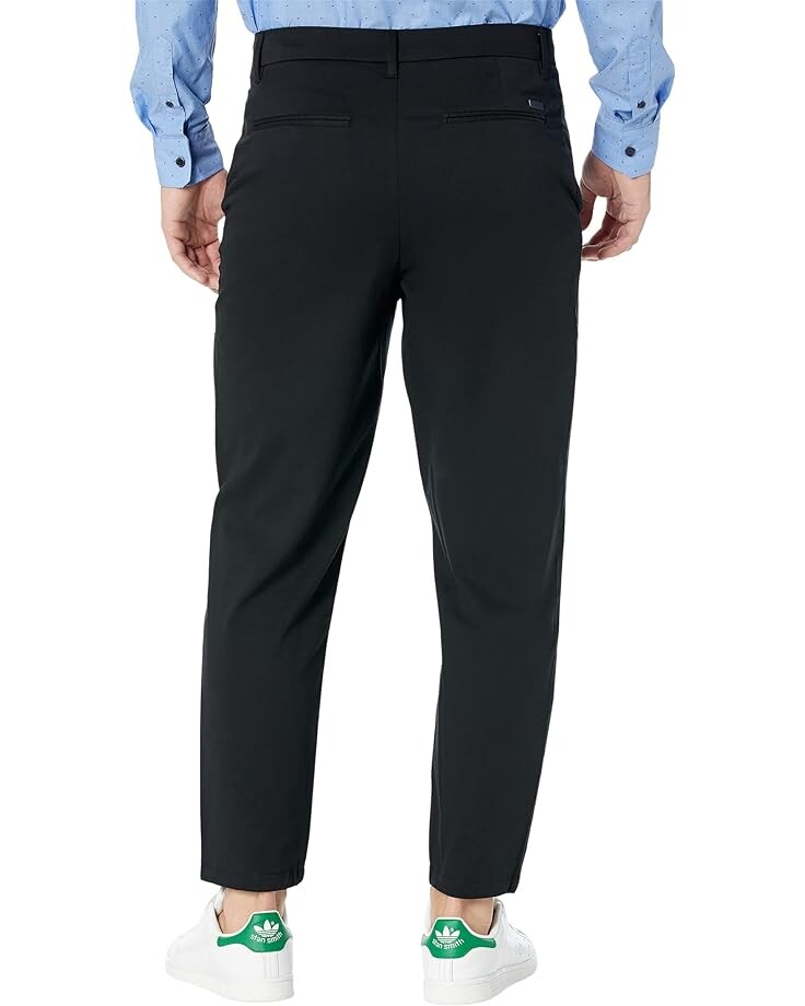 

Брюки Armani Exchange Tapered Leg Trousers, черный
