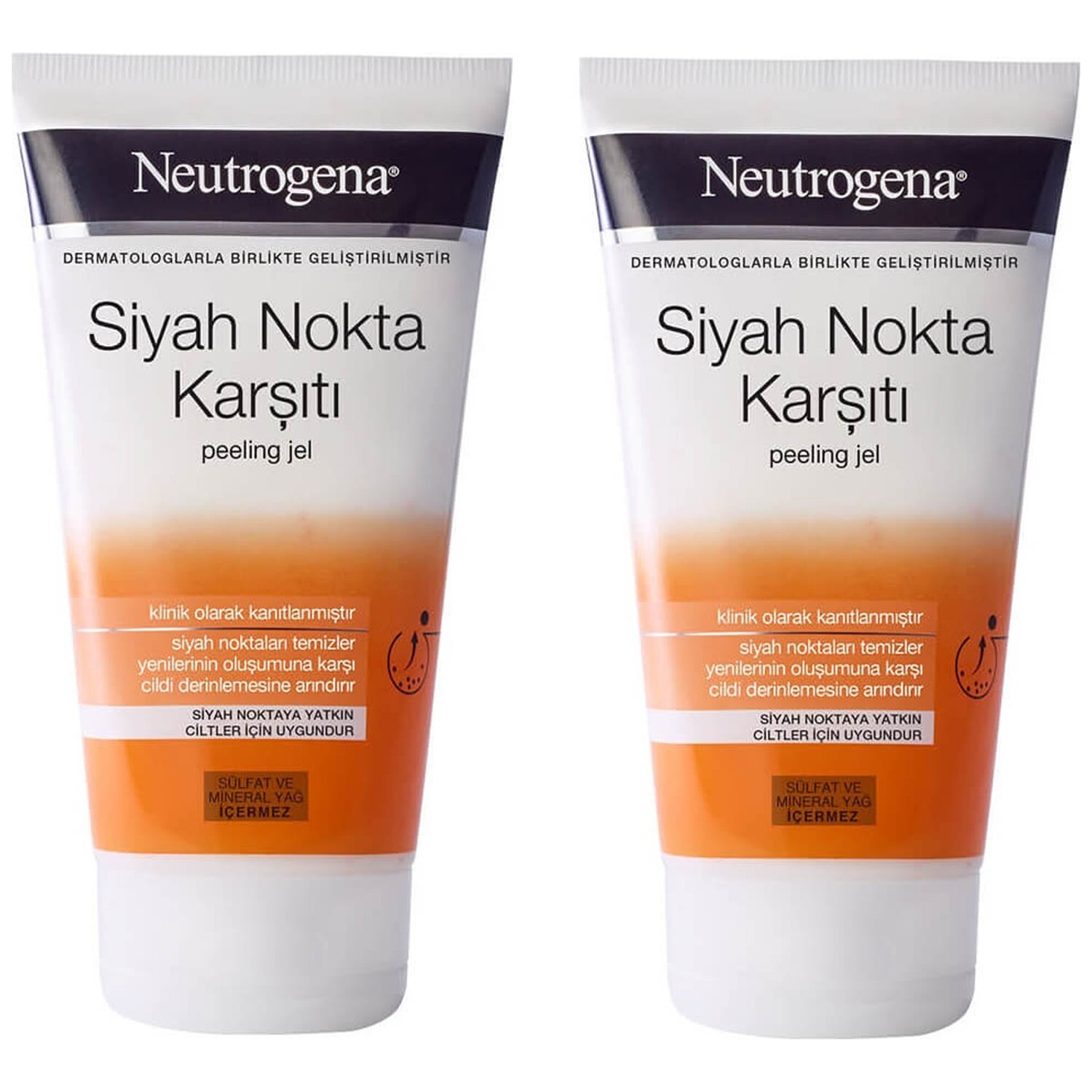 

Гель-пилинг Neutrogena против черных точек, 150 мл, 2 шт