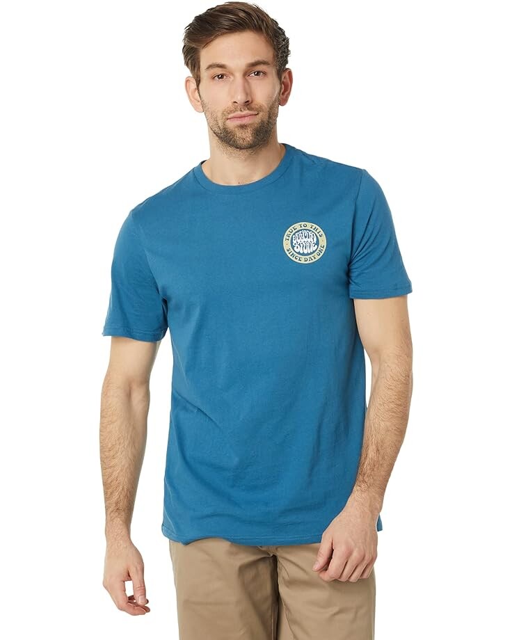 

Футболка Volcom Established 1991 Short Sleeve Tee, цвет Aged Indigo