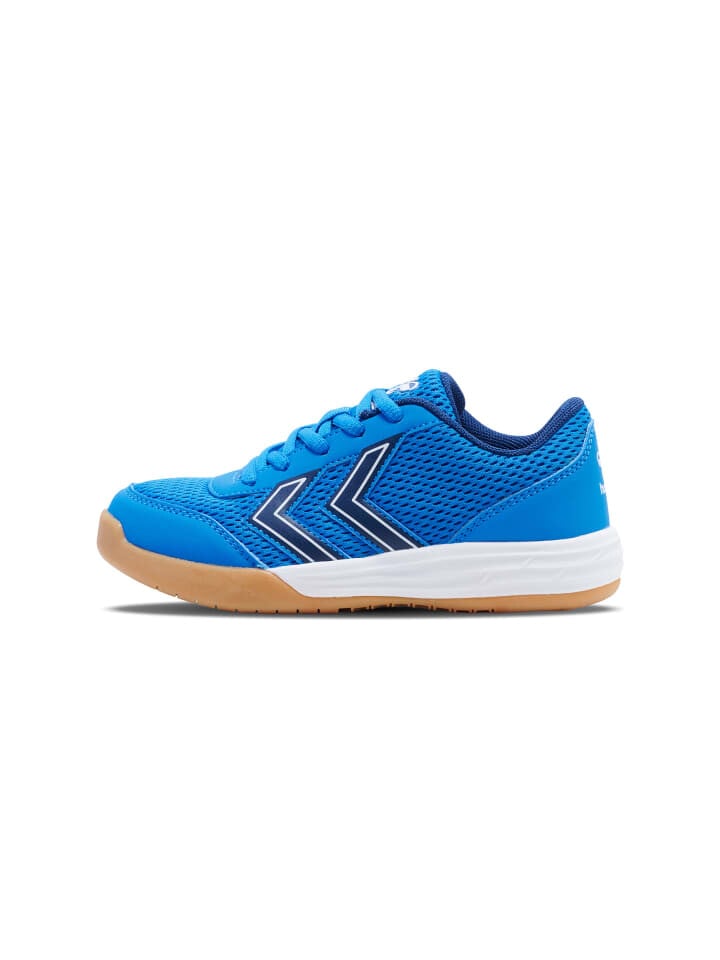 

Низкие кроссовки Hummel Schnürsenkel Low Multiplay Flex Handball Kinder, цвет blue/white