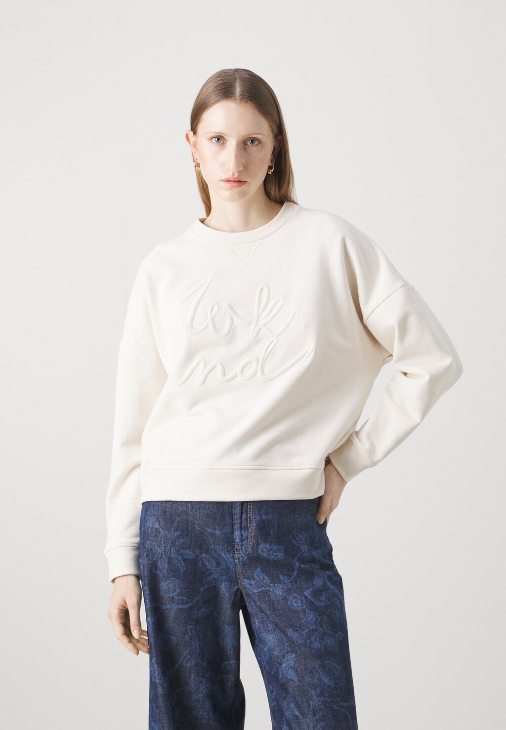 

Толстовка Nativa WEEKEND MaxMara, слоновая кость, Бежевый