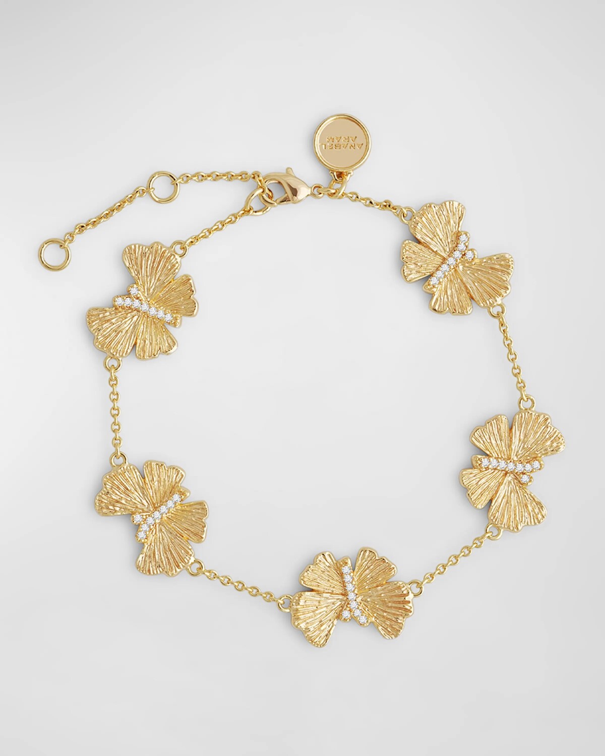 

Браслет «Станция бабочек» Anabel Aram Jewelry, цвет Gold