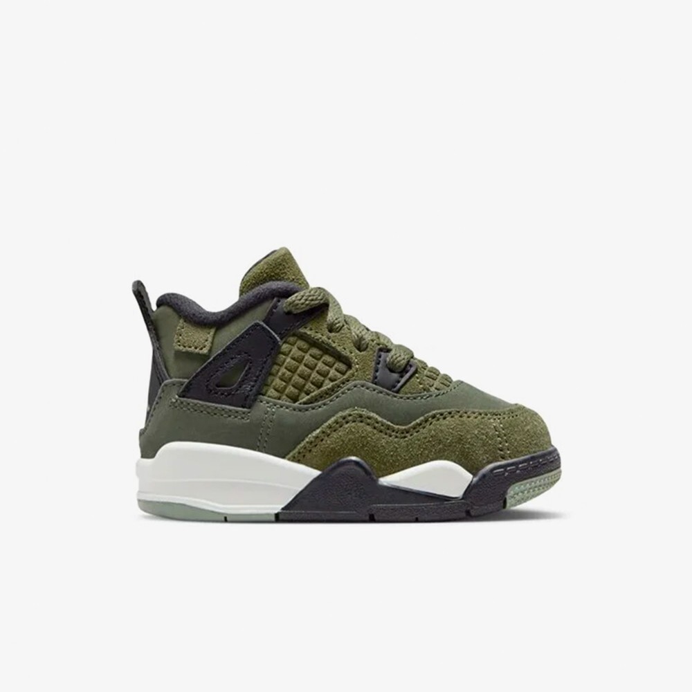 

Кроссовки Jordan 4 Retro SE 'Craft Olive' (TD) Jordan, зеленый