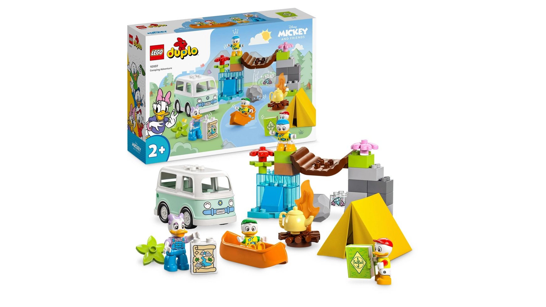 Lego DUPLO Disney Микки и друзья: приключения в походе lego duplo disney оезд день рождения микки и минни игрушечный поезд