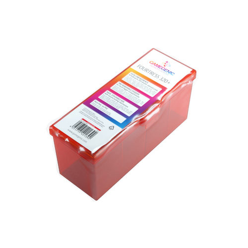 Коробка для карточек Gamegenic Fourtress 320+ Red Gamegenic