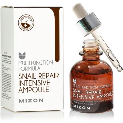 

Интенсивная ампула Snail Repair 30 мл - 80% восстанавливающая сыворотка с экстрактом муцина улитки, выработка эластина и коллагена, омолаживающий эффект, фильтрат секреции улитки, корейский уход за кожей, Mizon