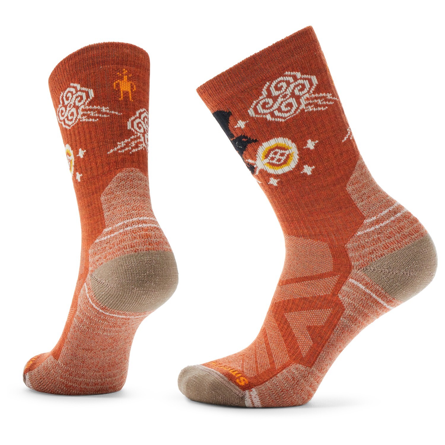 

Походные носки Smartwool Women's Hike Light Cushion New AOTO 2 Crew Socks, цвет Picante