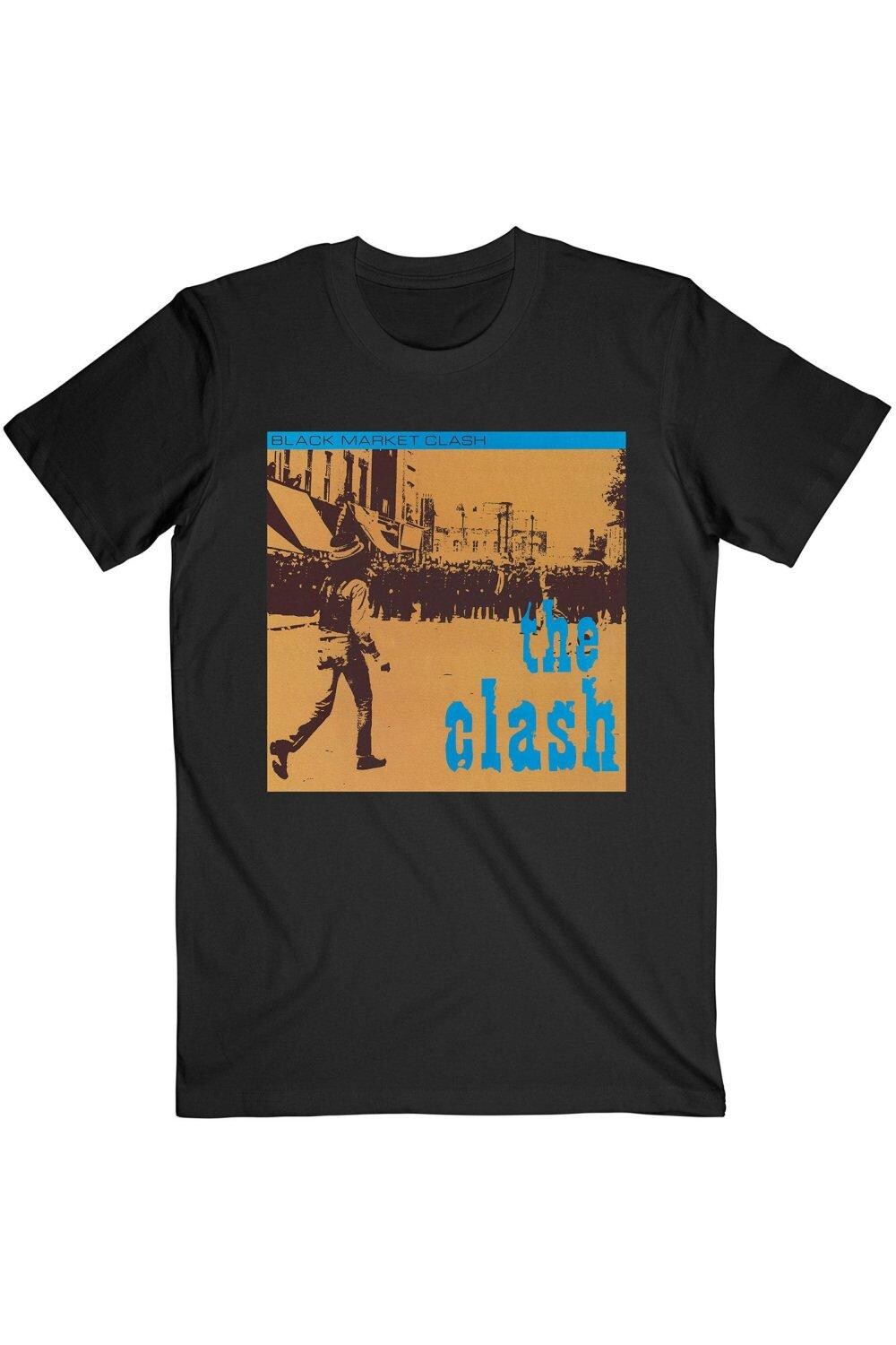 

Футболка Черного рынка The Clash, черный