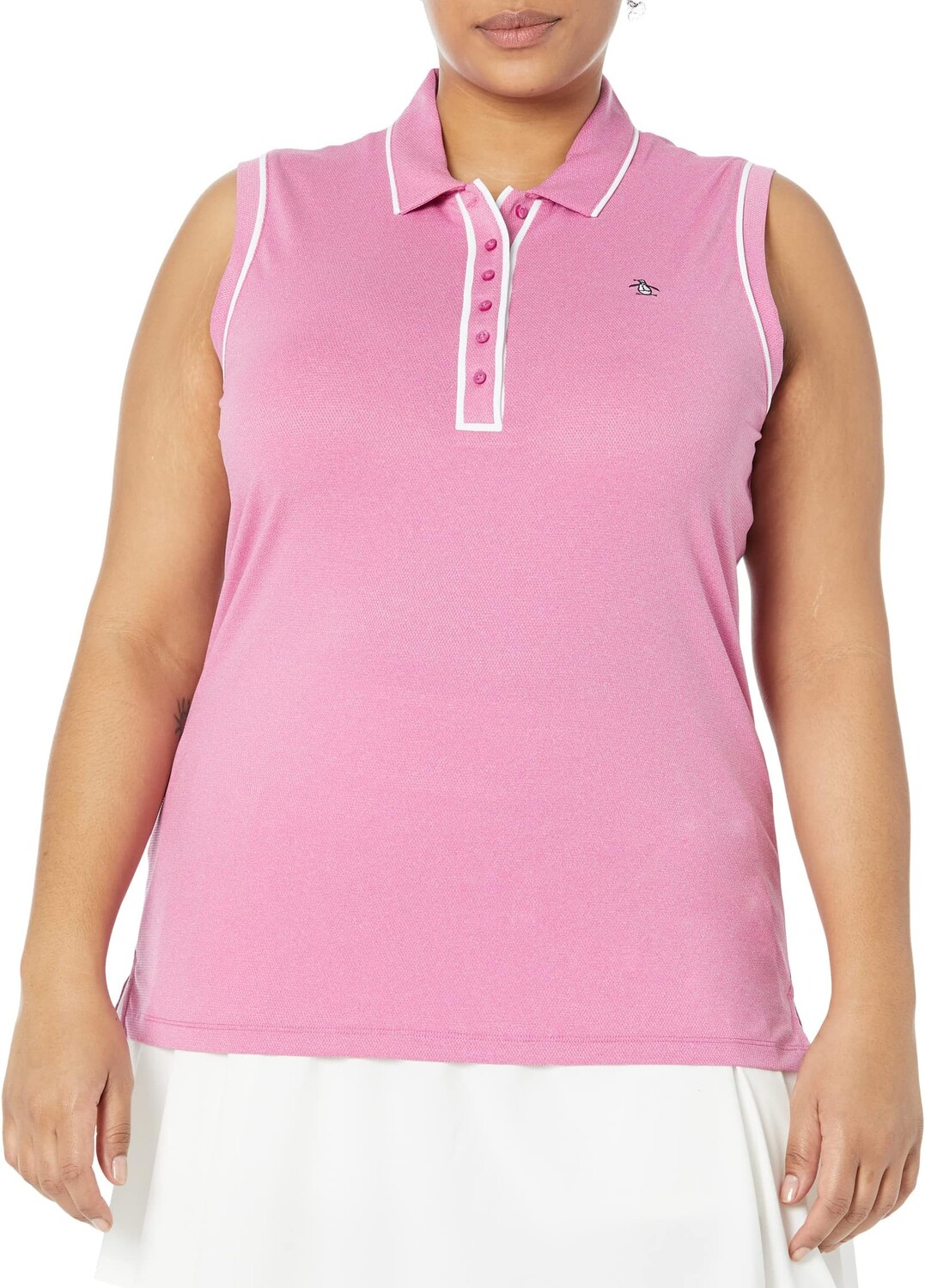 

Поло без рукавов Veronica Original Penguin Golf, цвет Fuchsia Red