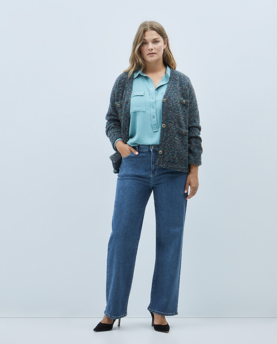 цена TARA широкие женские джинсы Couchel