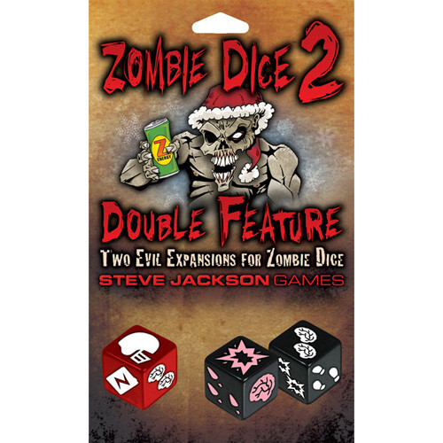 

Настольная игра Steve Jackson Games Zombie Dice 2 - Double Feature Expansion