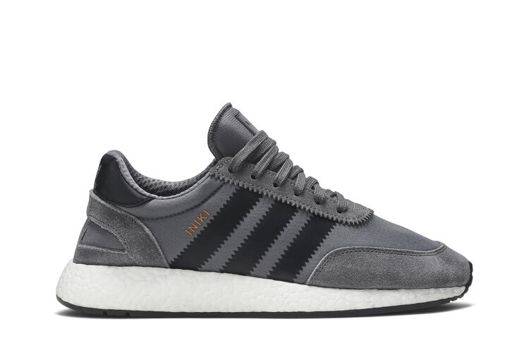 

Кроссовки Adidas Iniki Runner 'Grey Black', серый