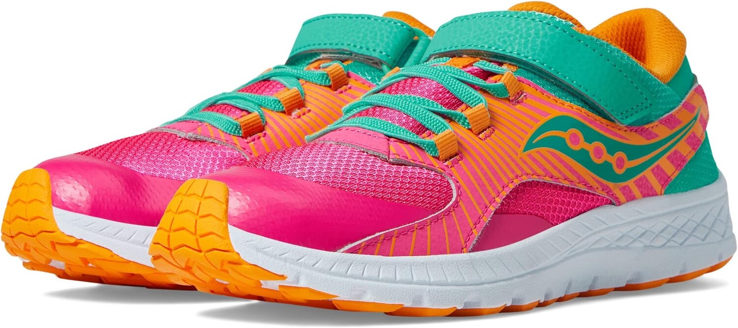 

Кроссовки Velocer A/C Saucony Kids, цвет Pink/Turquoise