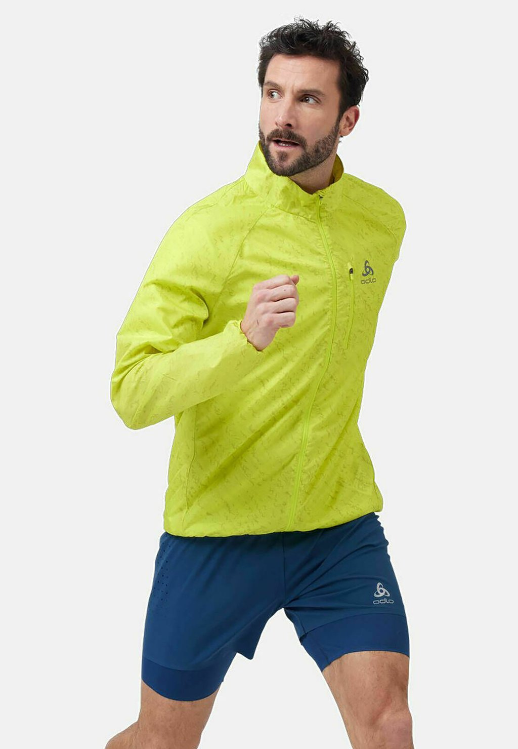 Тренировочная куртка LAUF ZEROWEIGHT ODLO, цвет gelb