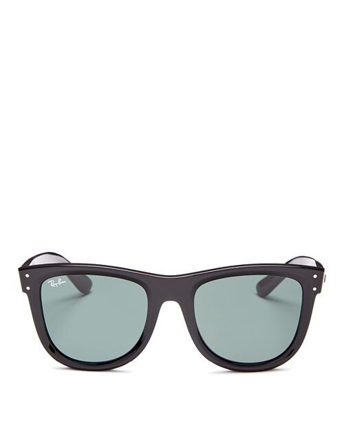 

Солнцезащитные очки Wayfarer Reverse Square, 53 мм Ray-Ban, цвет Black