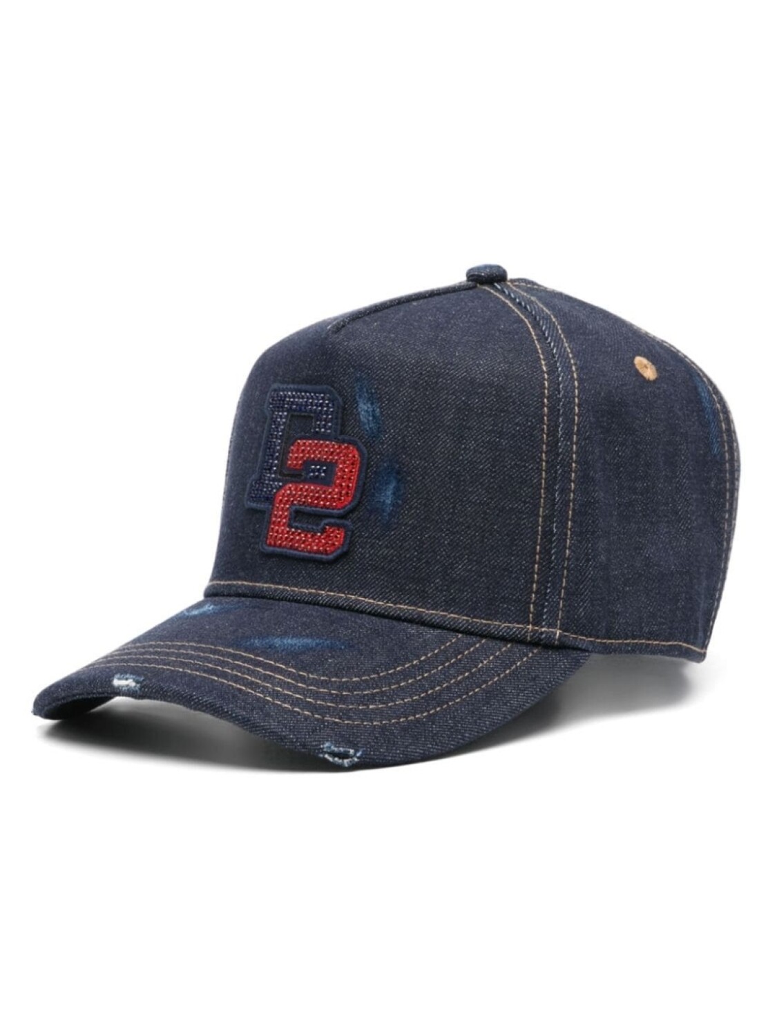 

Джинсовая бейсболка D2 College Dsquared2, синий