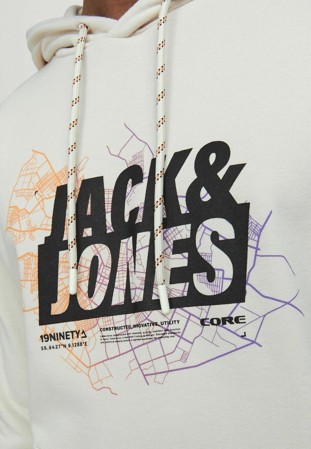 

Свитер с капюшоном Jack & Jones, крем