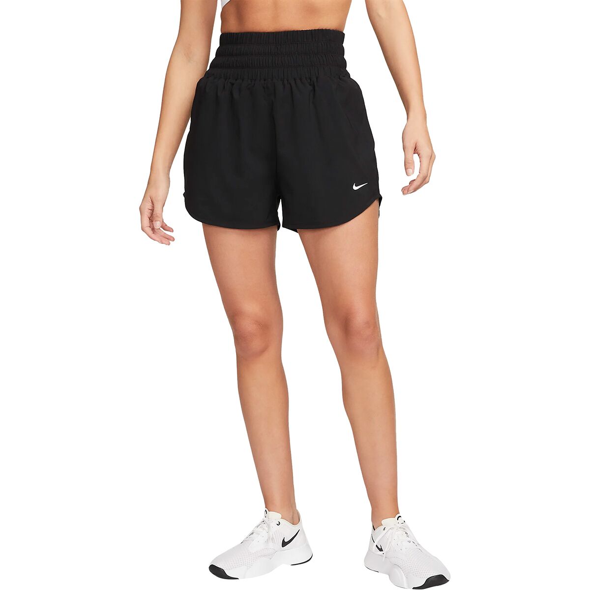 цена Одни шорты dri-fit ultra hr 3 br Nike, цвет black/reflective silv