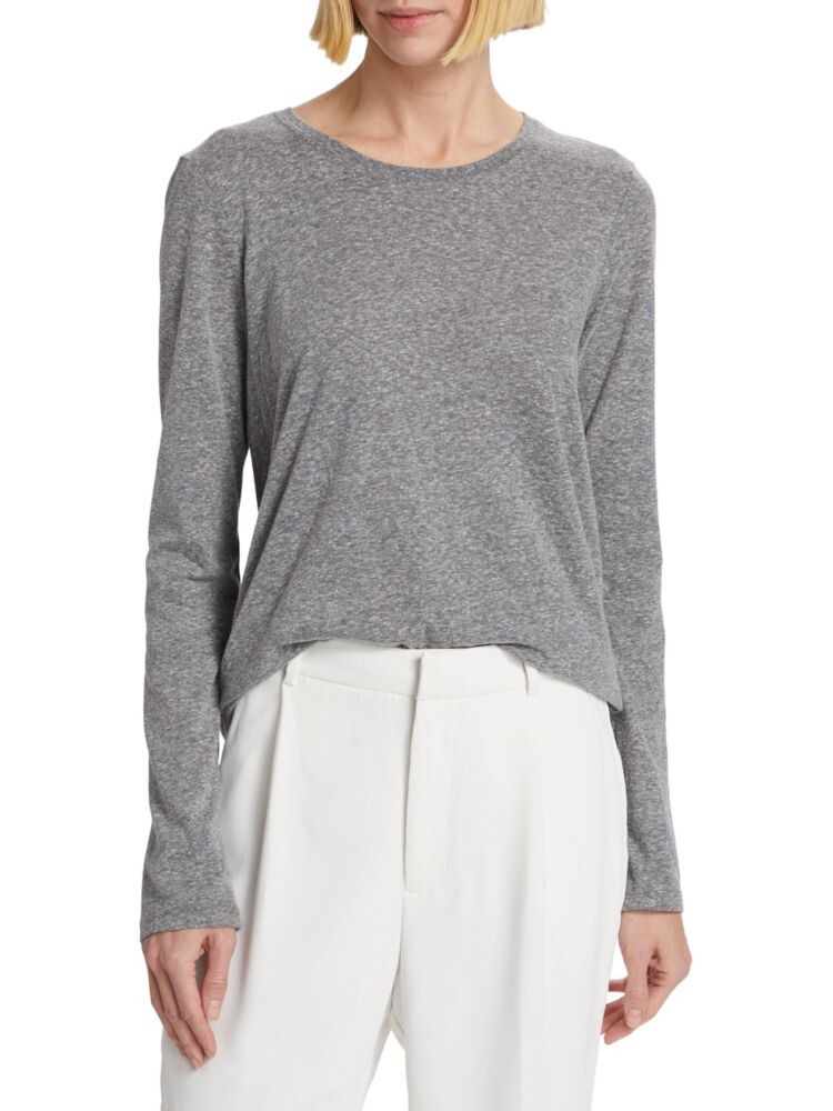 

Футболка из джерси с длинным рукавом Atm Anthony Thomas Melillo, цвет Heather Grey