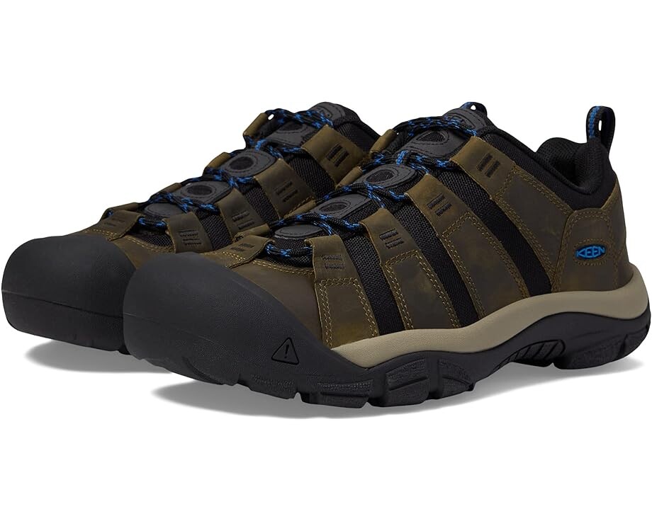 

Походные ботинки KEEN Newport Hike, цвет Dark Olive/Austern