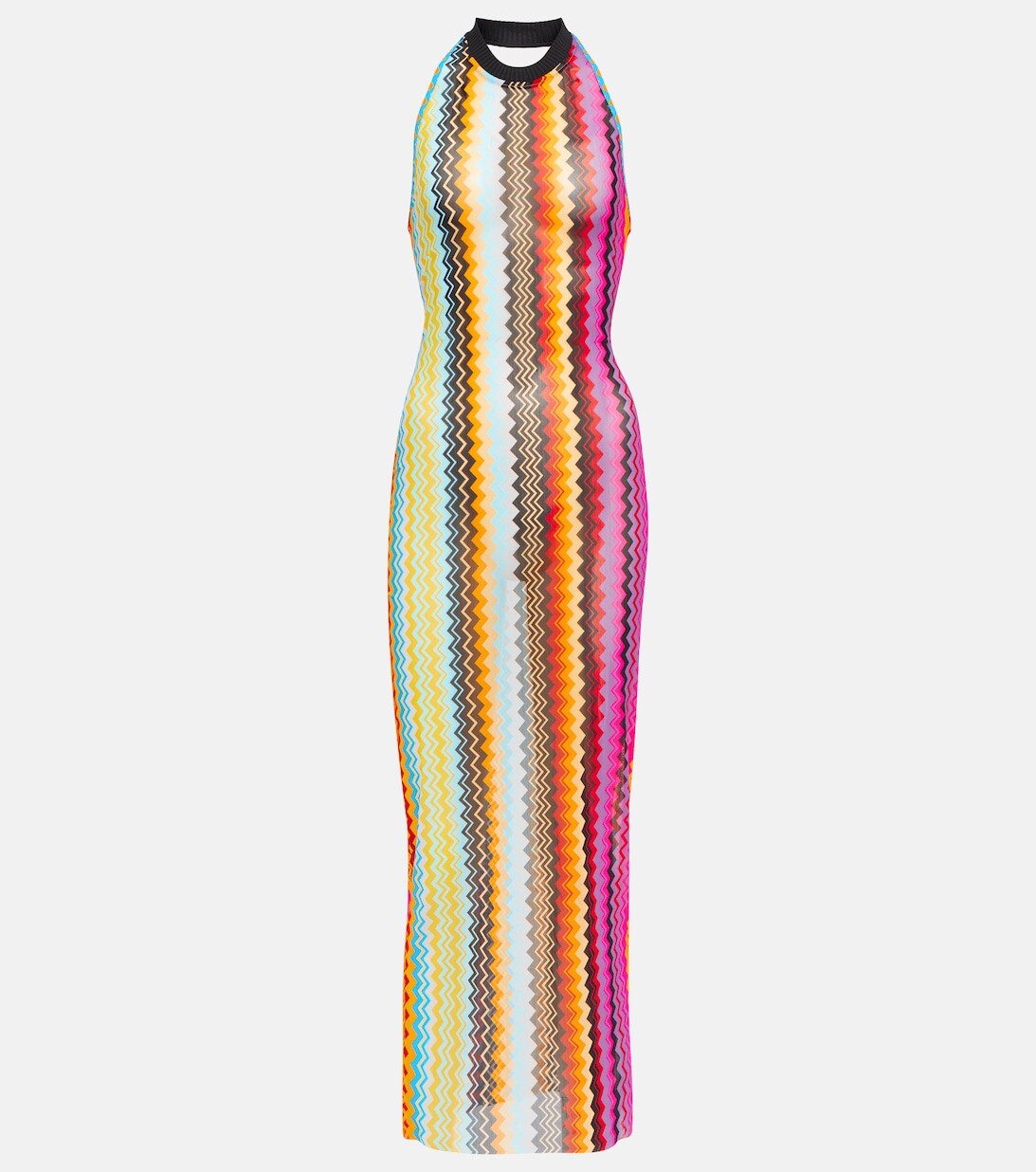 

Пляжное платье с зигзагообразным принтом Missoni, разноцветный