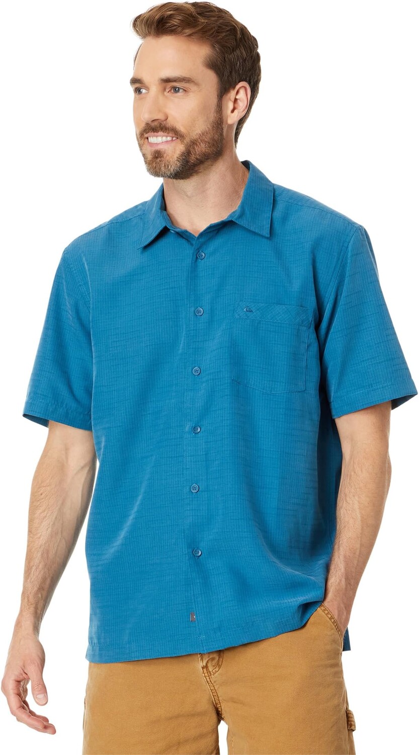 

Рубашка Centinela 4 с коротким рукавом Quiksilver, цвет Seaport Centinella