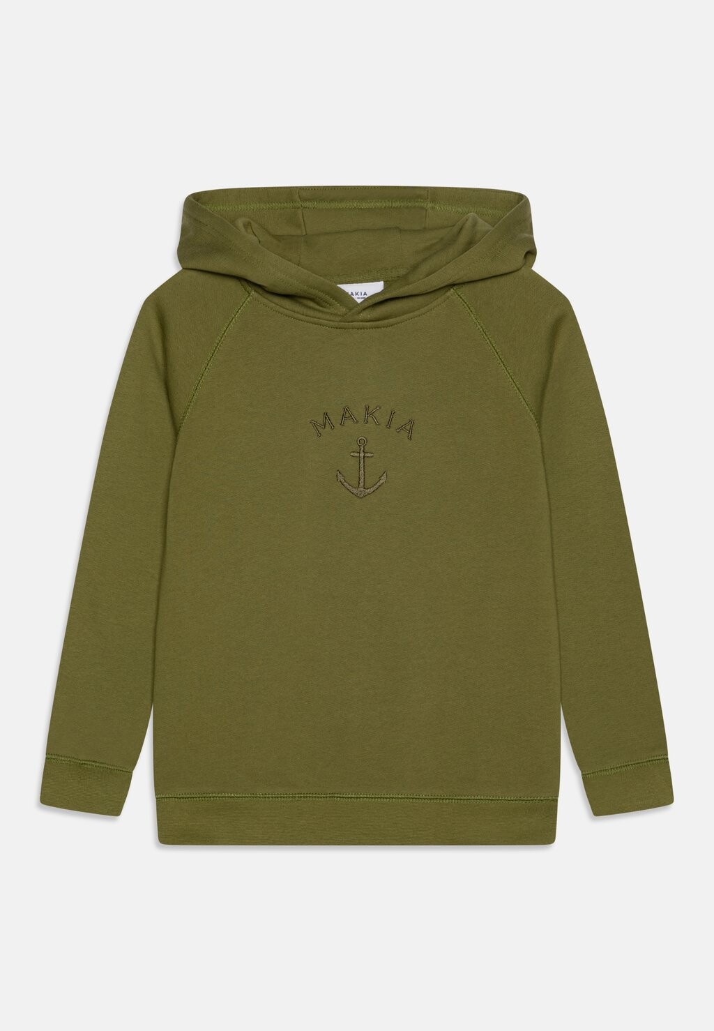 

Толстовка Folke Hooded Unisex Makia, цвет moss