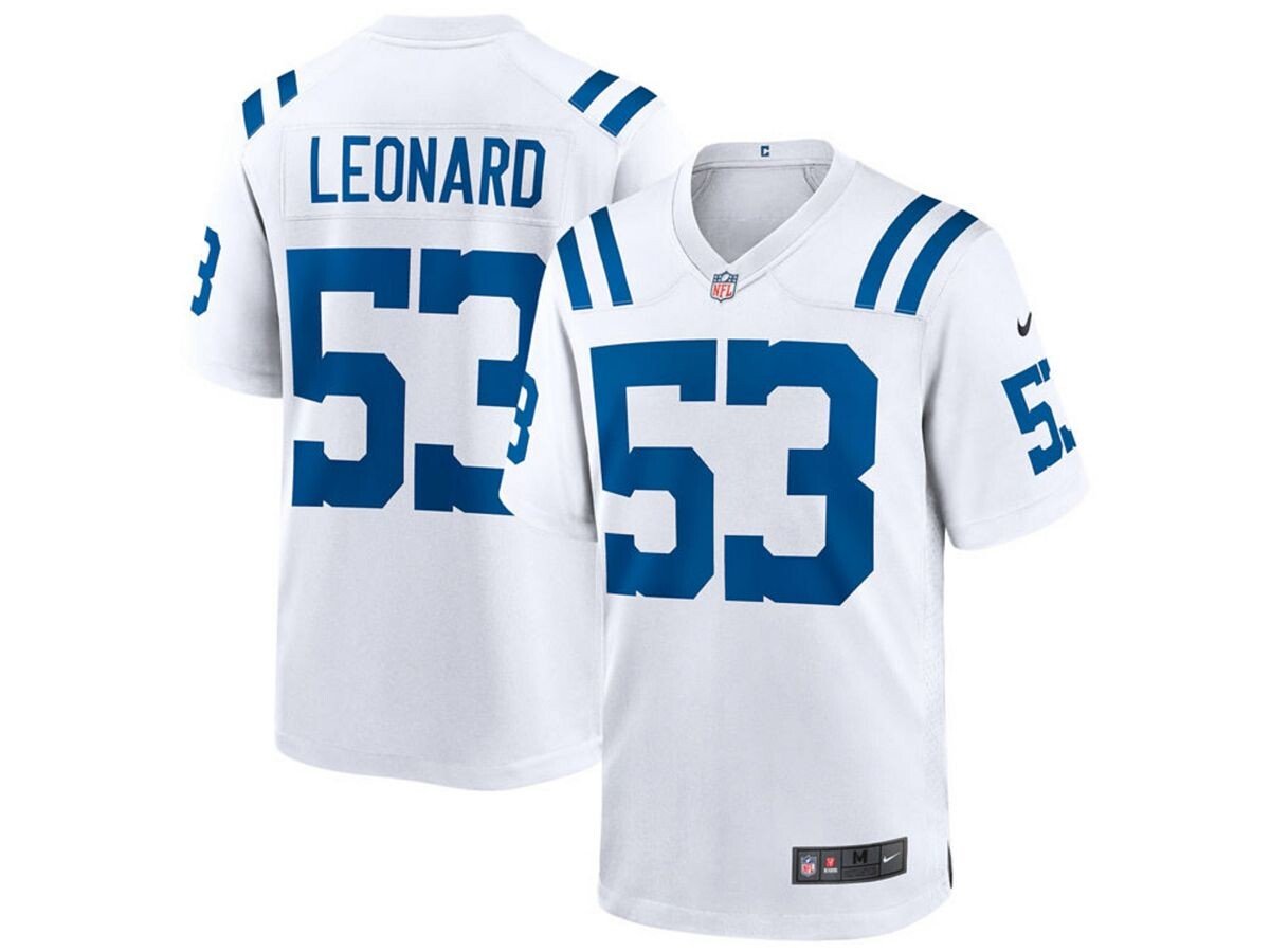 

Мужская игровая майка Indianapolis Colts Darius Leonard Nike