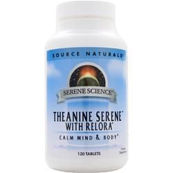 цена Source Naturals Theanine Serene с Relora 120 таблеток