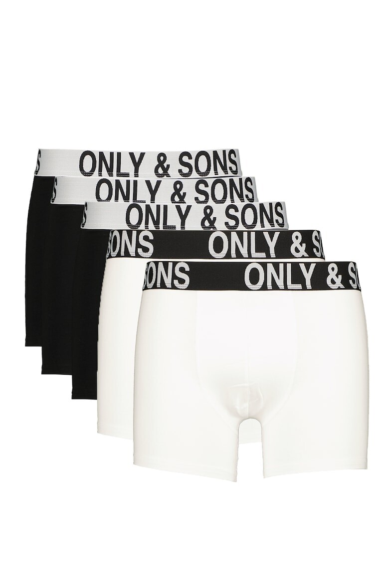 

Боксеры, 5 пар Only & Sons, черный