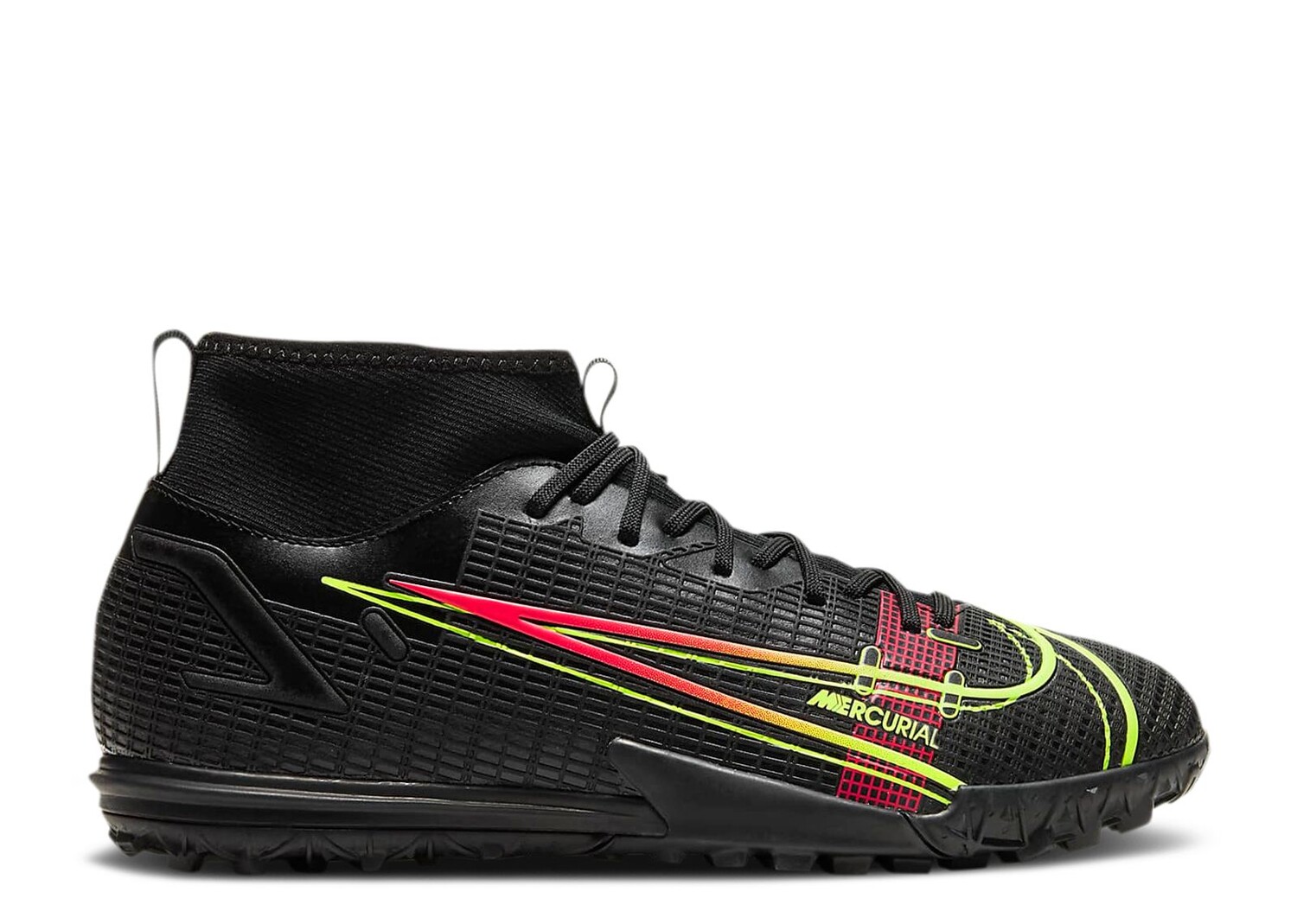 

Кроссовки Nike Mercurial Superfly 8 Academy Tf Gs 'Black Cyber', черный