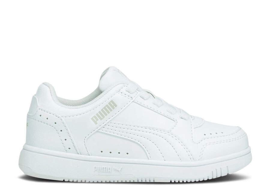 

Кроссовки Puma Rebound Joy Low Little Kid 'White Grey Violet', белый