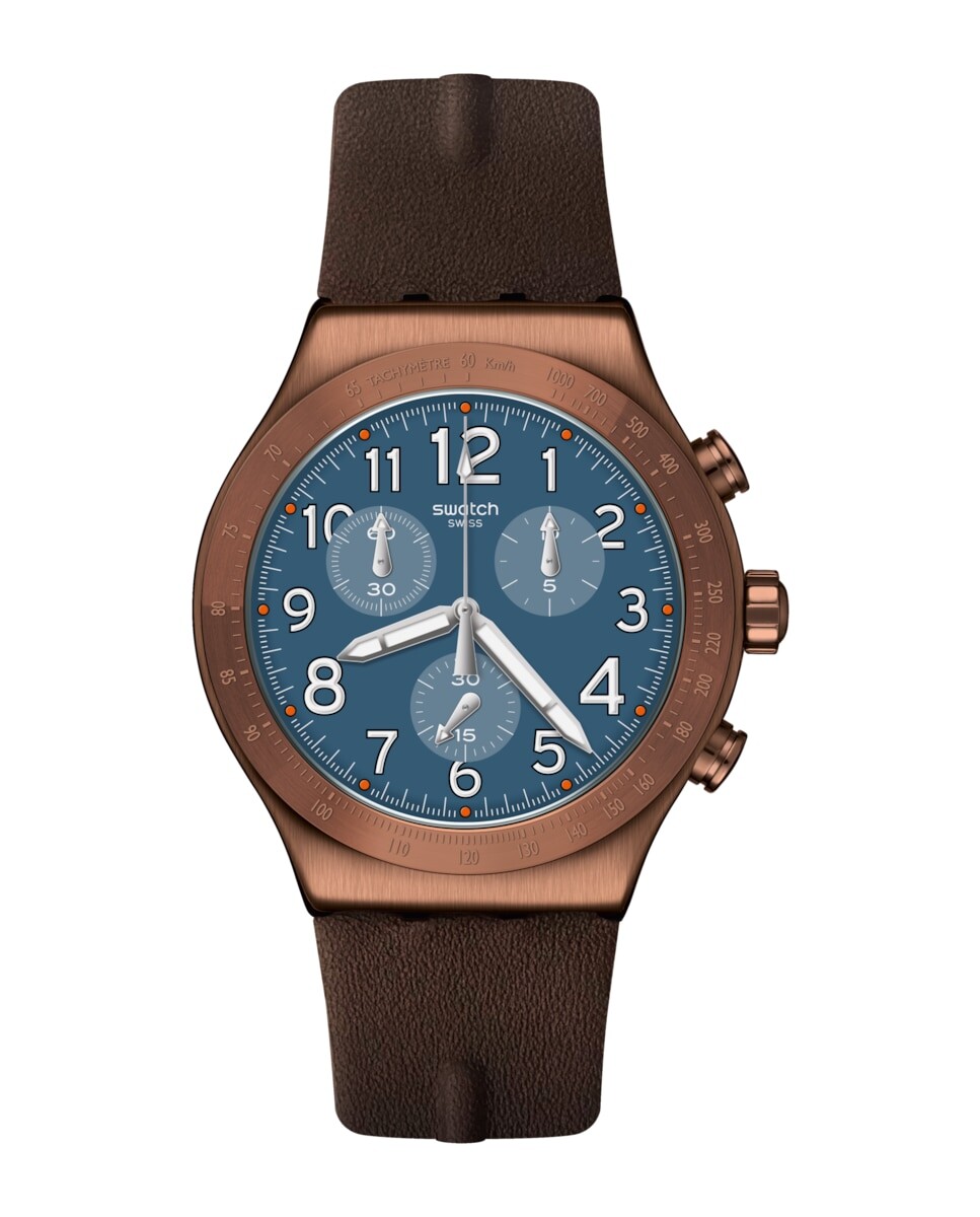 

Вернуться к медным часам с коричневым кожаным ремешком Swatch, коричневый