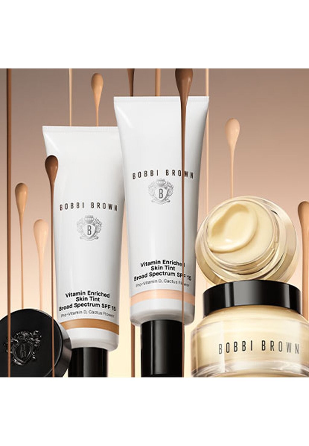 

Тонирующий крем Vitamin Enriched Skin Tint Bobbi Brown, бежевый