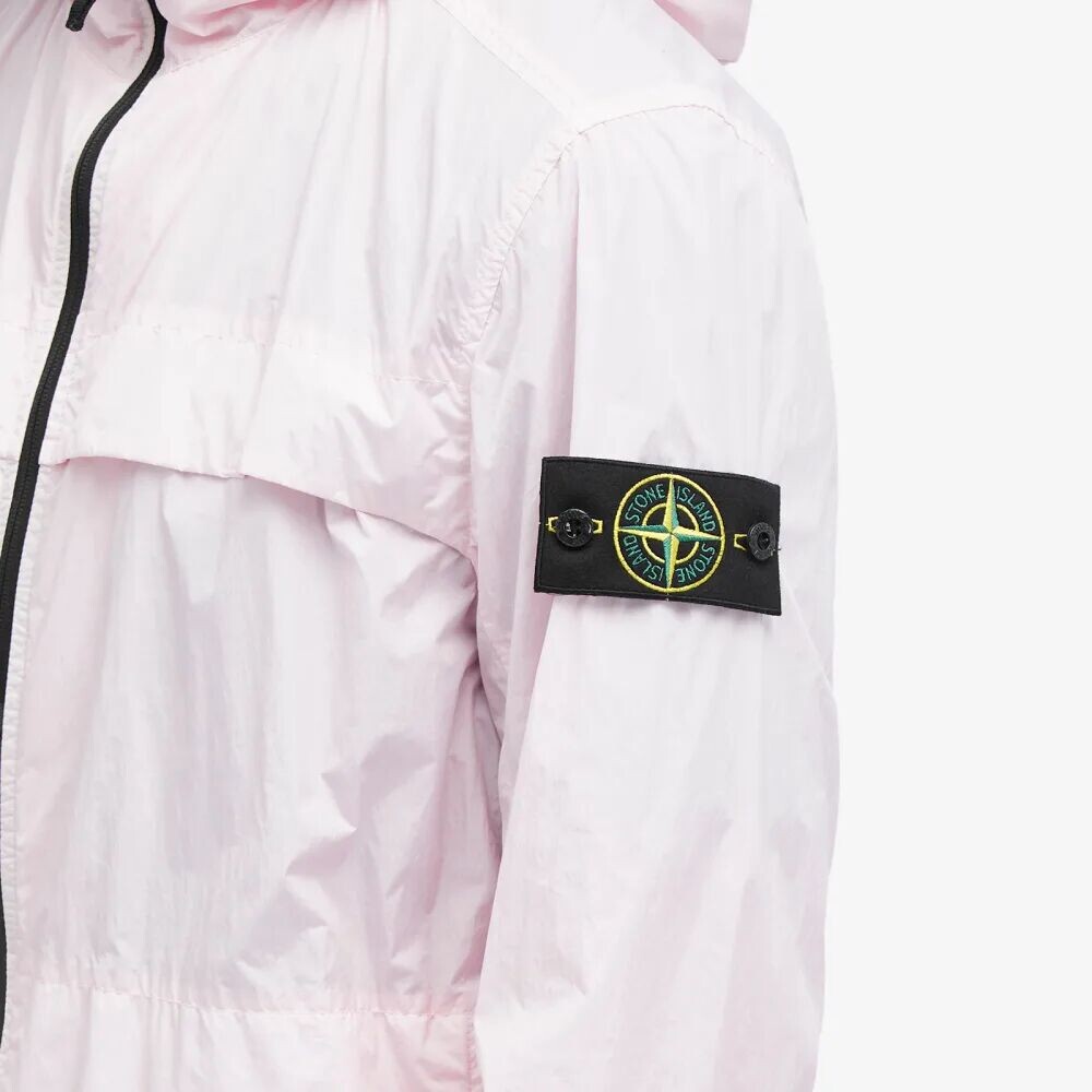 

Stone Island Репсовая куртка с капюшоном, розовый