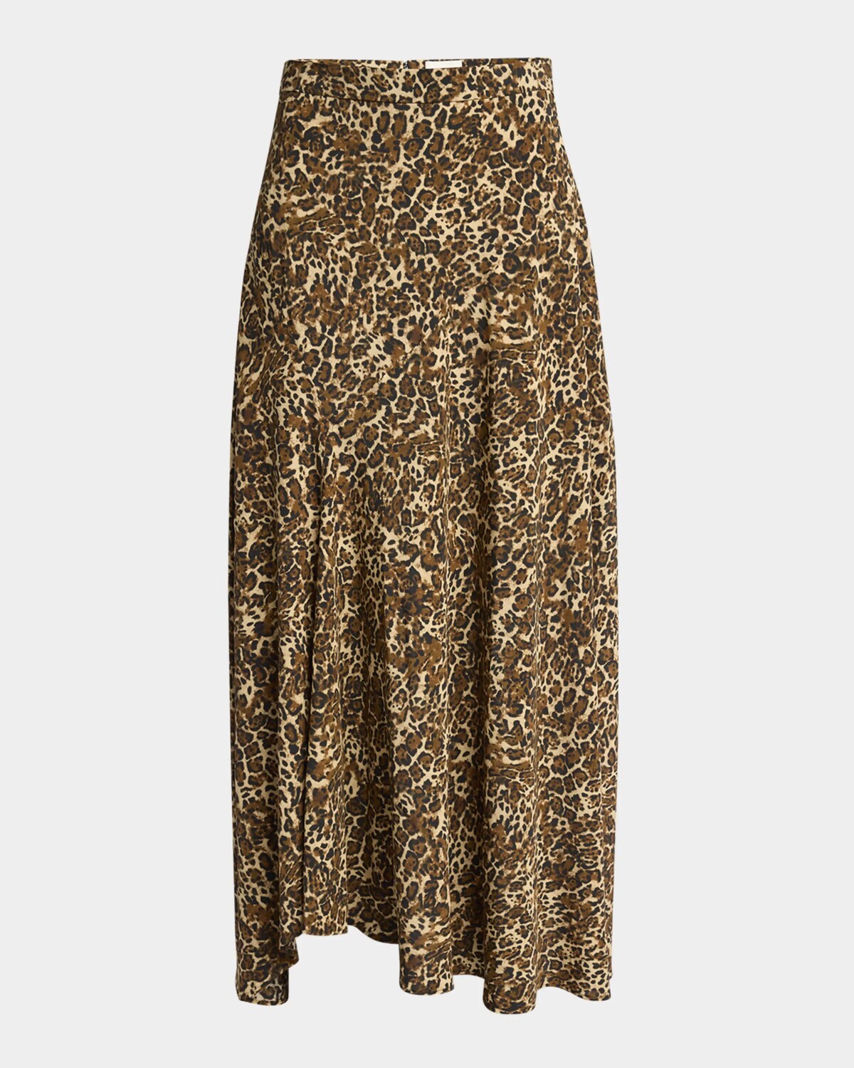 

Шелковая юбка миди с принтом Sakura Cheetah Isabel Marant, цвет Leopard