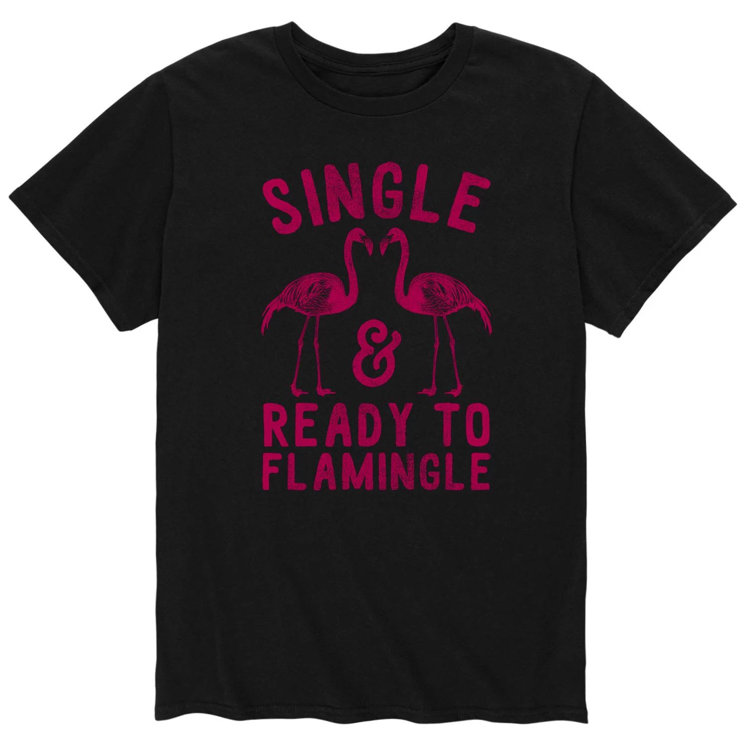 

Мужская одинарная футболка Ready To Flamingle Licensed Character