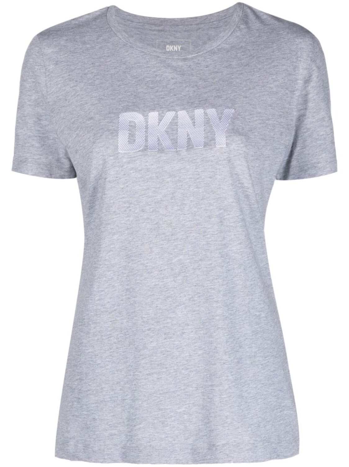 

DKNY футболка Foundation с тисненым логотипом, серый