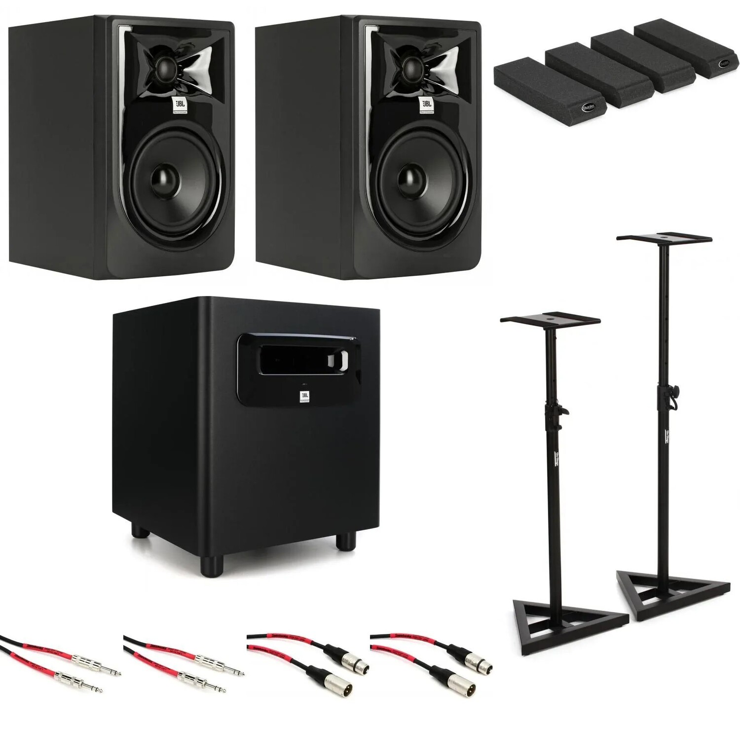 

Комплект студийного 5-дюймового активного студийного монитора JBL 305P MkII