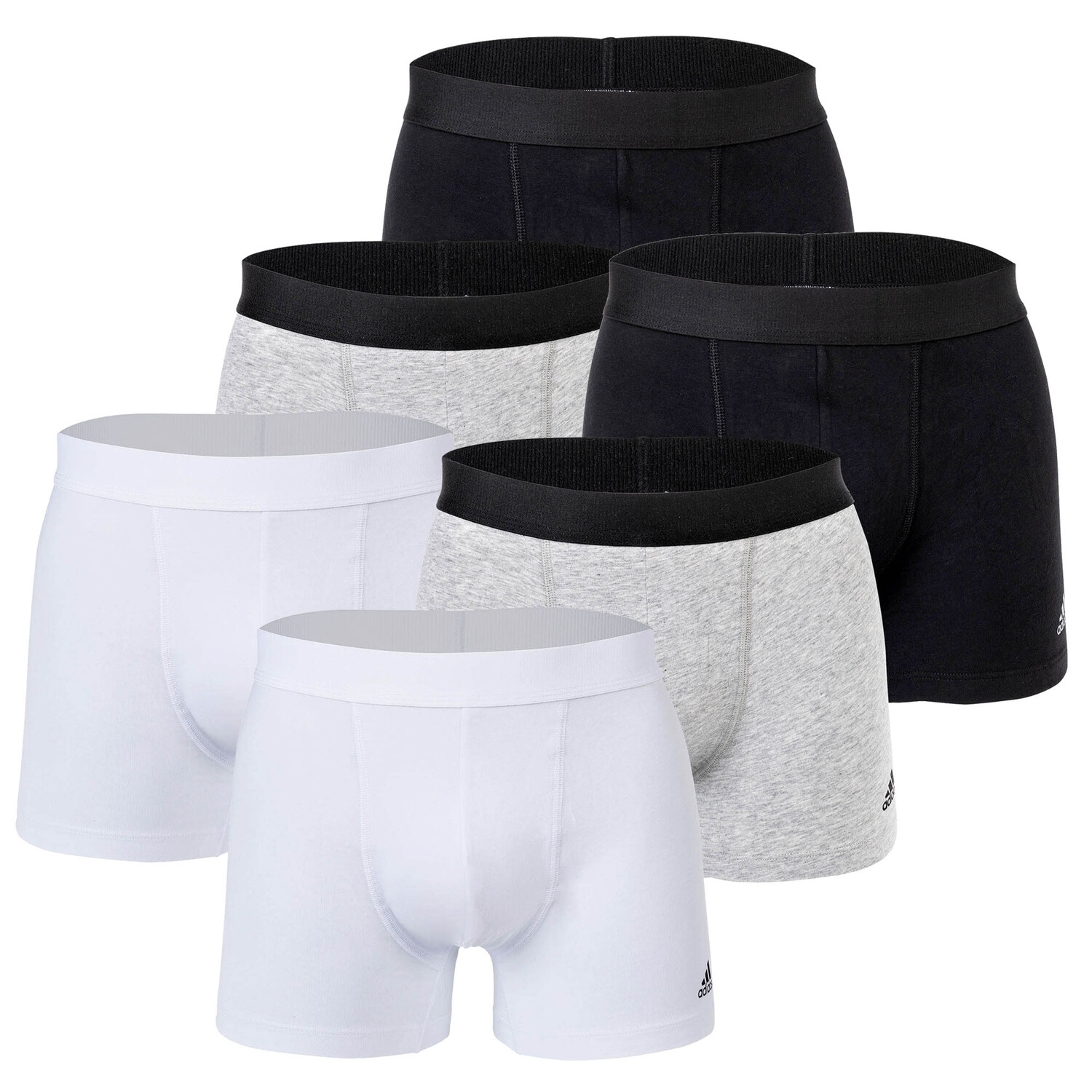 

Боксеры adidas Boxershort 6 шт, разноцветный