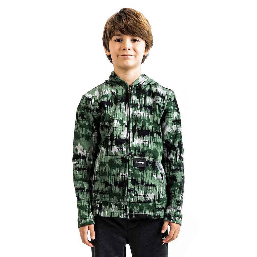 

Толстовка Hurley Naturals Full Zip, зеленый