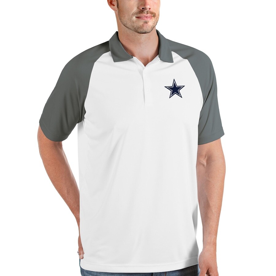 

Поло с коротким рукавом Antigua Dallas Cowboys, белый