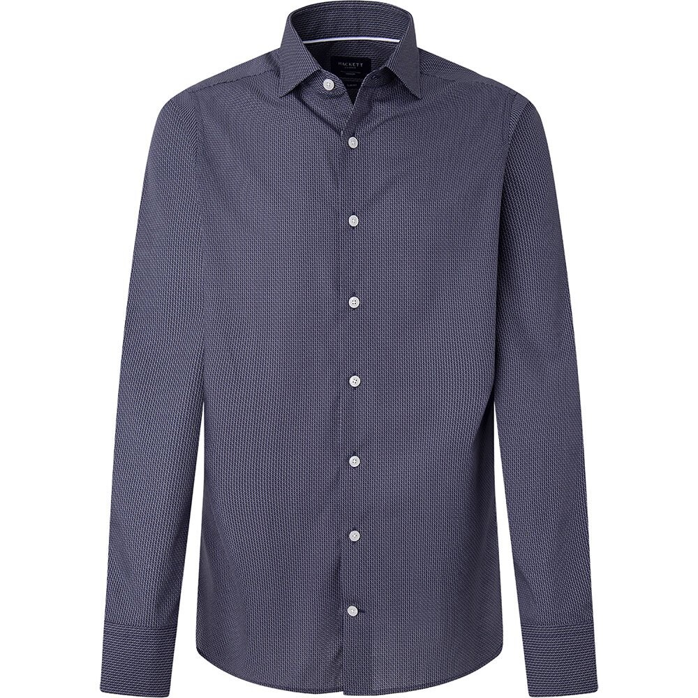 

Рубашка с длинным рукавом Hackett Geometric Print, синий