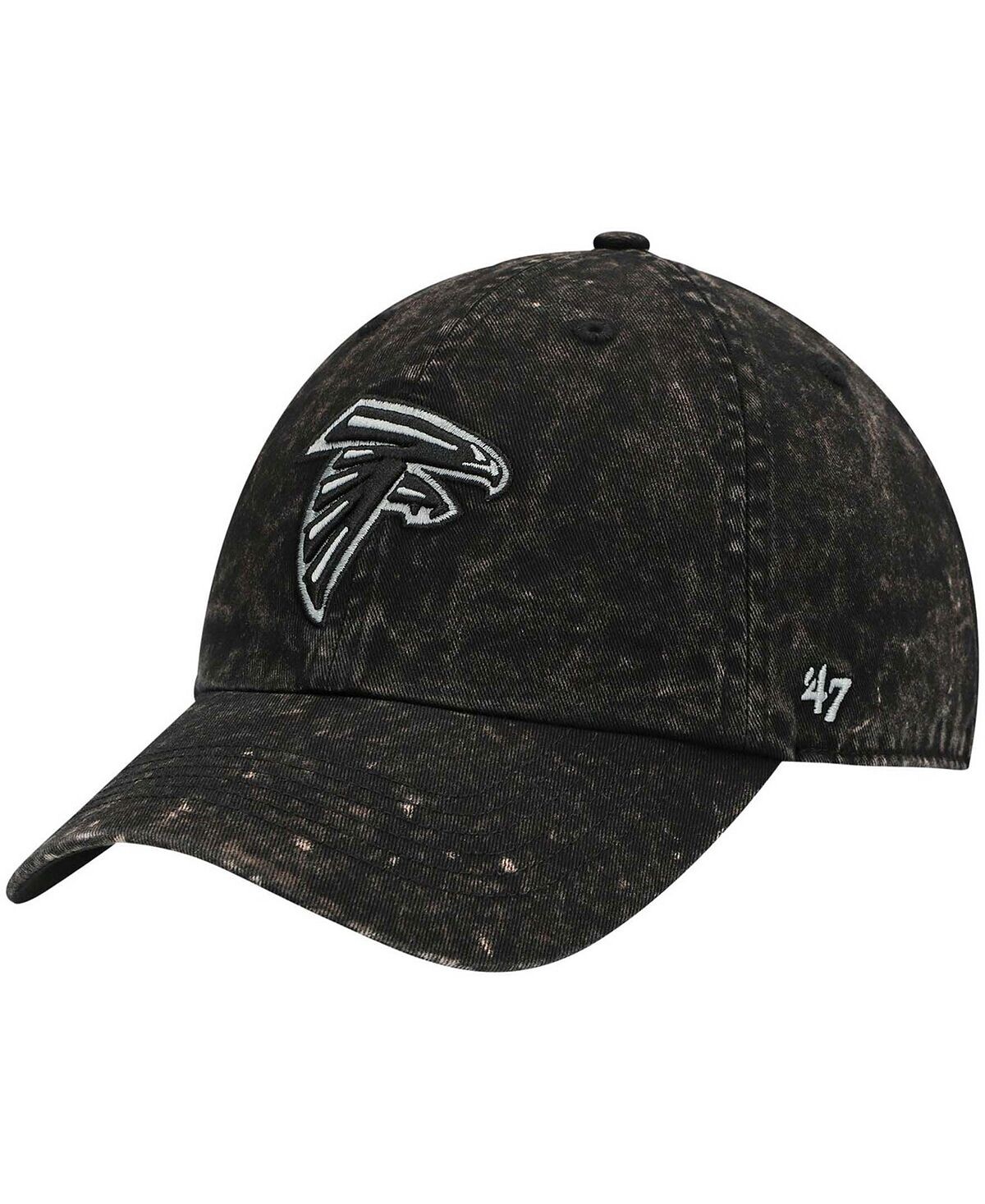 

Мужская черная регулируемая кепка Atlanta Falcons Gamut Clean Up '47 Brand