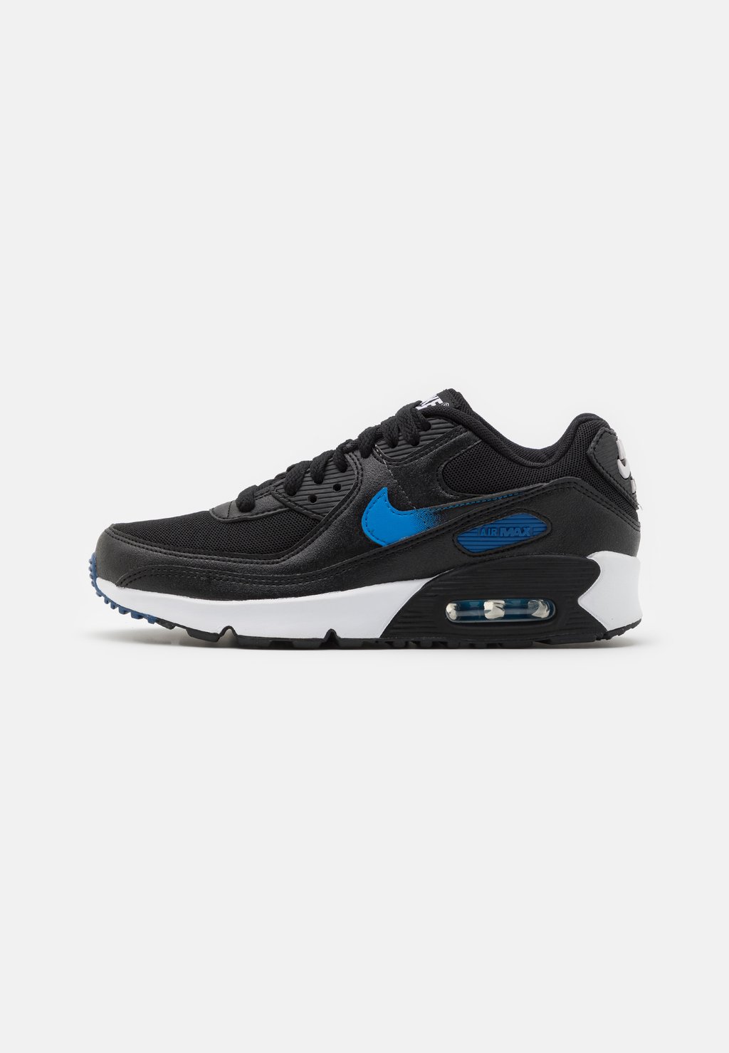 Низкие кроссовки Air Max 90 Unisex Nike, цвет black/photo blue/court blue/white laeacco old town basket court playground park sport match party blue sky scenic photo background photographic backdrop photocall