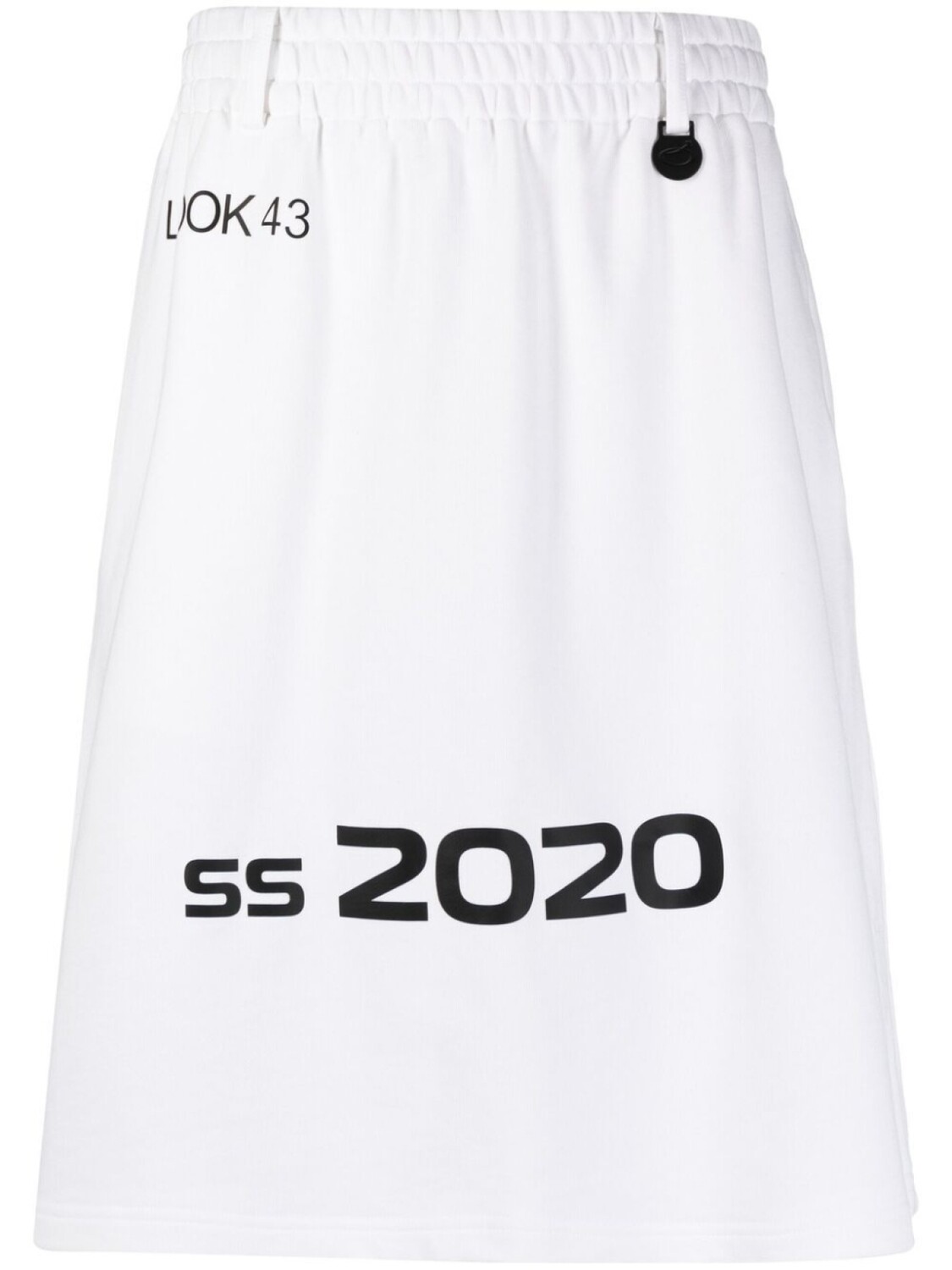 

Xander Zhou шорты-парео SS 2020, белый